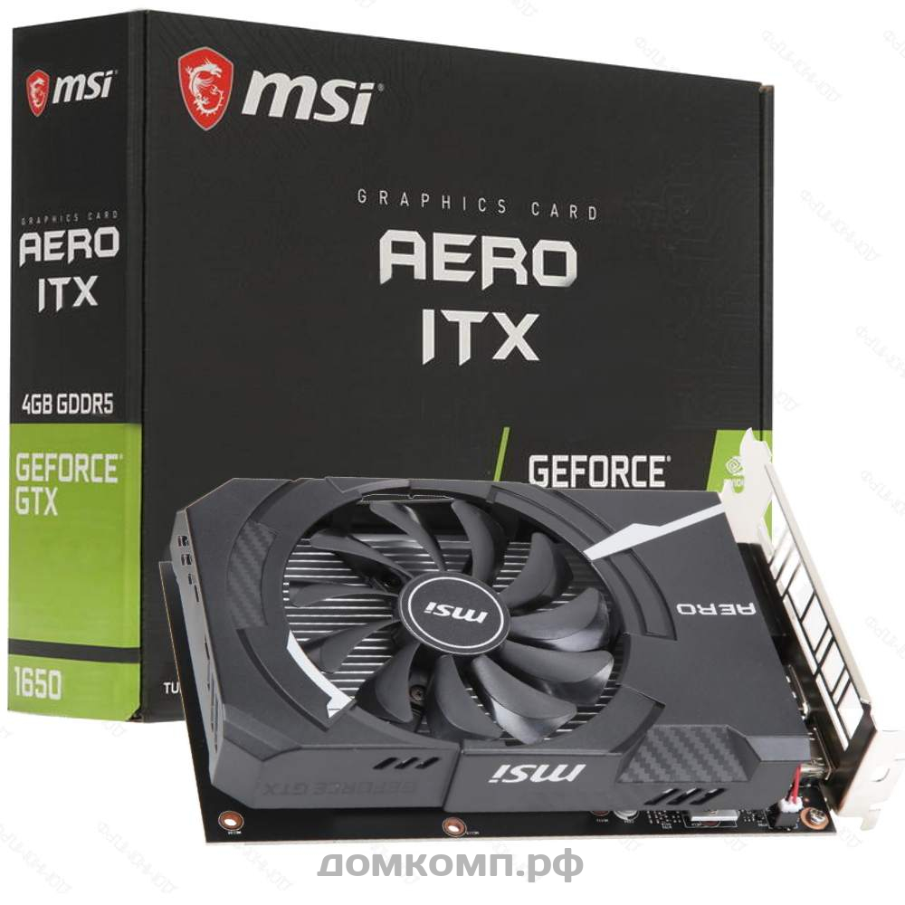 MSI GEFORCE GTX1650 super AERO ITX 4G OC - PCパーツ